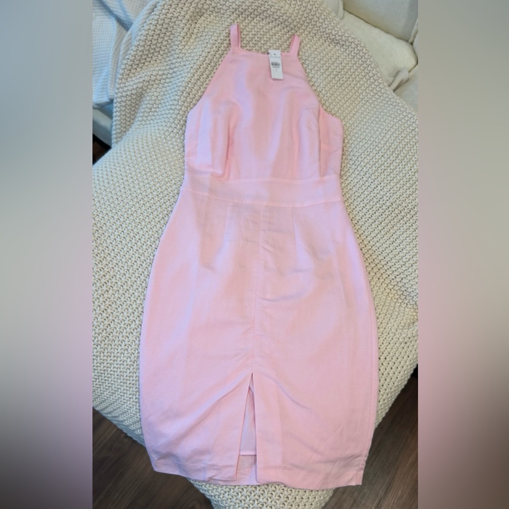 Ann Taylor Strapless Pink Dress